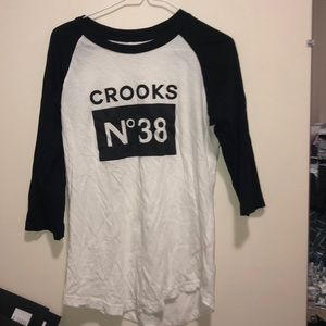 Crooks n Castles 3/4 Sleeve